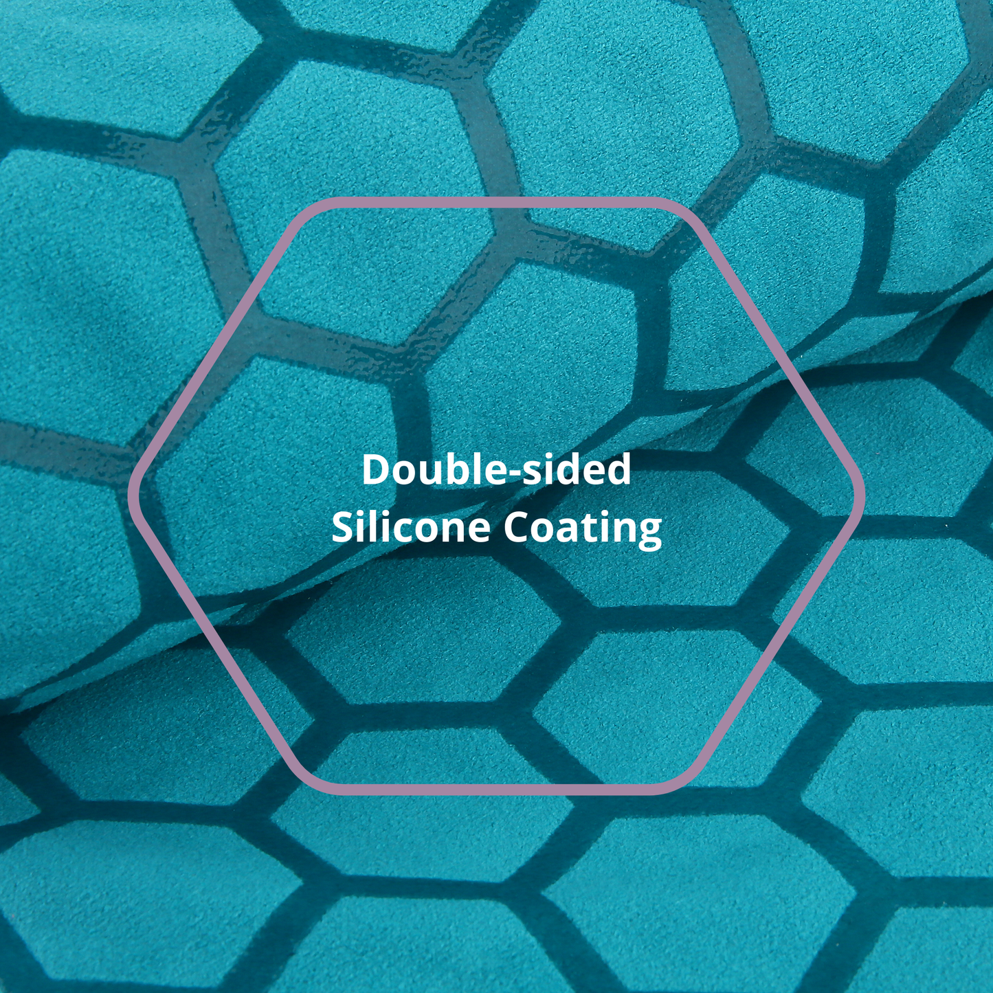Clever Hot Yoga towel Anti-Slip with Unique Silicon web bottom l Increases traction l Extreme slipping reduction l Ultra absorbent l Quick Drying