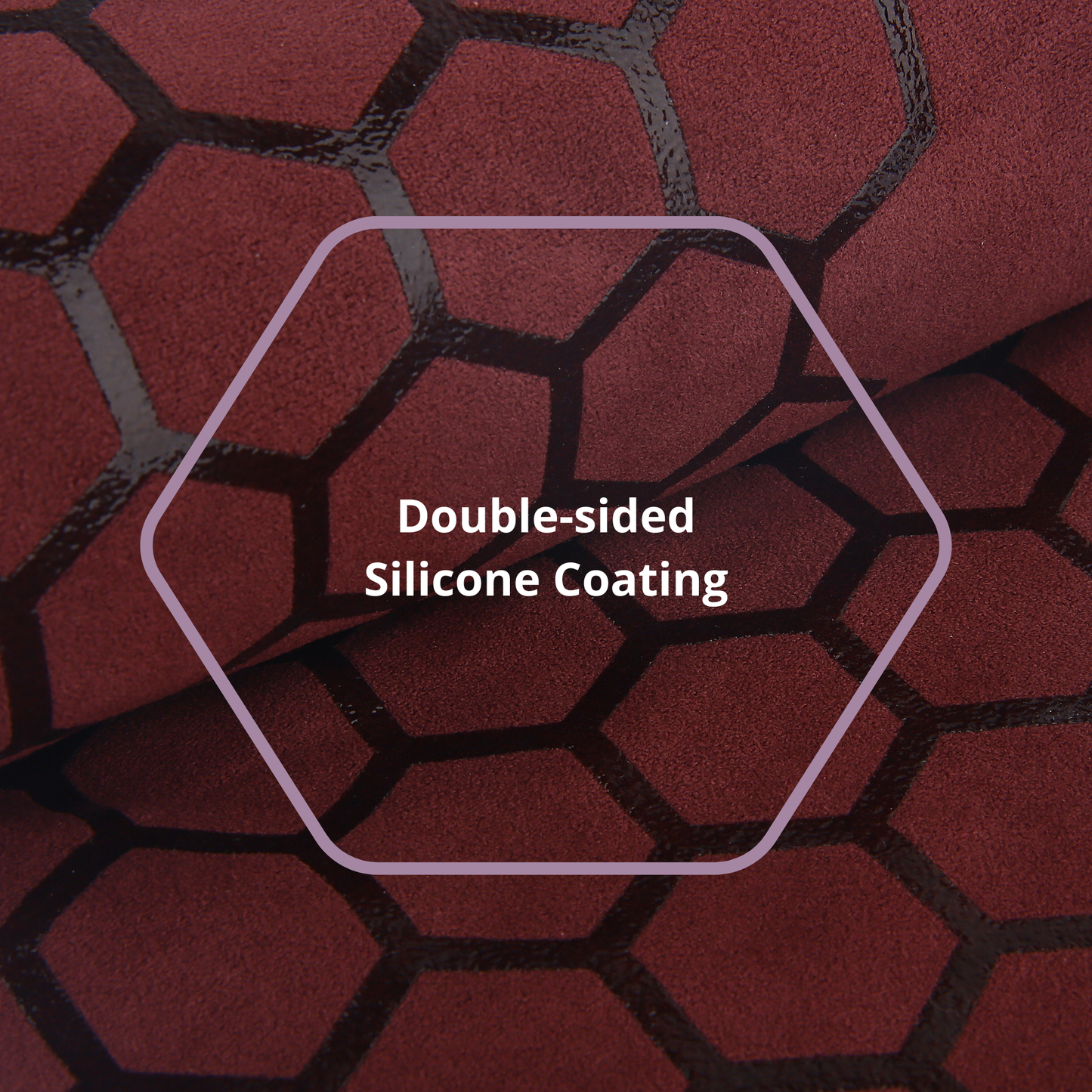 Clever Hot Yoga towel Anti-Slip with Unique Silicon web bottom l Increases traction l Extreme slipping reduction l Ultra absorbent l Quick Drying