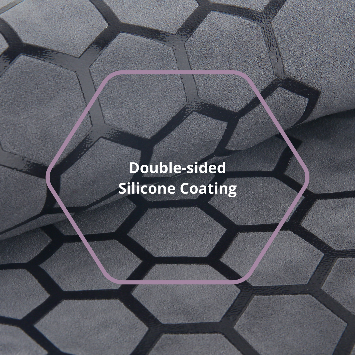 Clever Hot Yoga towel Anti-Slip with Unique Silicon web bottom l Increases traction l Extreme slipping reduction l Ultra absorbent l Quick Drying