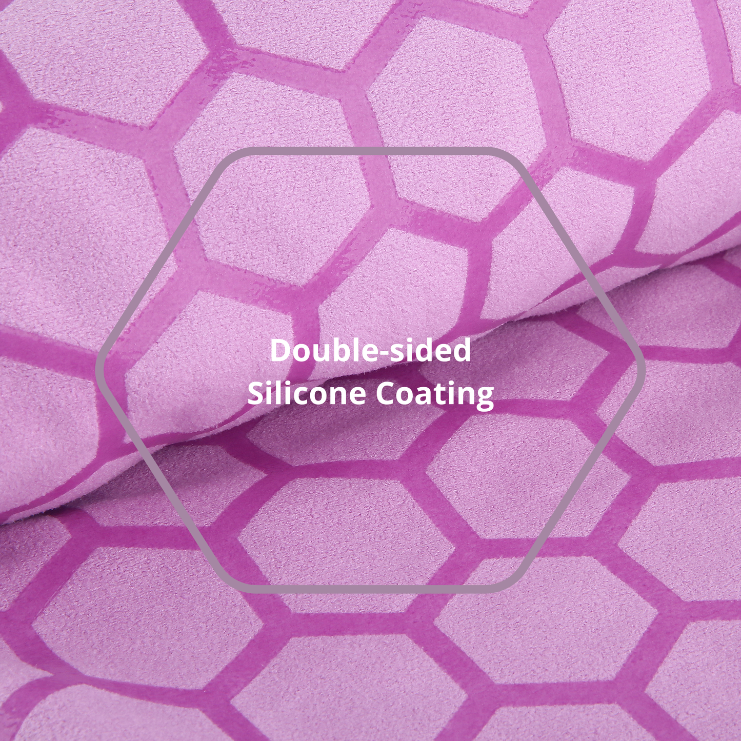 Clever Hot Yoga towel Anti-Slip with Unique Silicon web bottom l Increases traction l Extreme slipping reduction l Ultra absorbent l Quick Drying