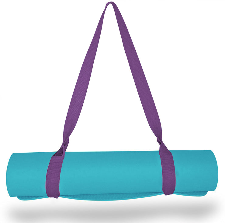 Clever Yoga Thick Durable Yoga Mat Strap Carrier