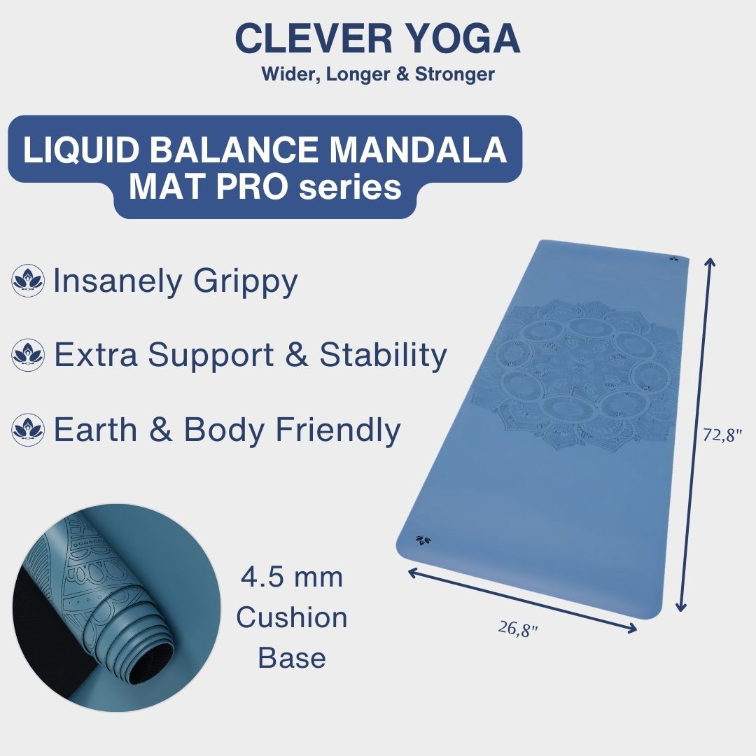 Clever Yoga LiquidBalance Non-Slip Yoga Mat